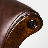 Maven Lane Pullman Stool with Faux Leather Upholstery-115937796-115937798
