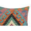 Oreiller rustique en kilim tissé à la main Caballer - 17 po x 18 po Rustic-283029666-283029641