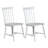 Maddison White Spindle Back Dining Side Chair