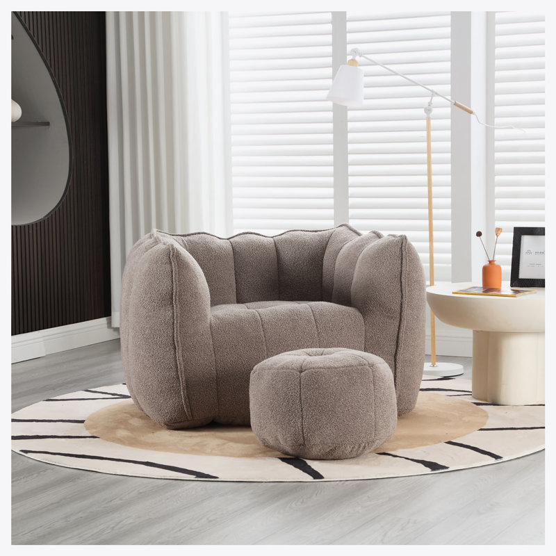 Sofas Upholstered Accent Chair,Bedroom chair,Living room chair, Coffee Chenille, 26" H x 42.5" W x 33.5" D