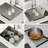 Laundry Sink 24 Inch - 24X18x12 Inch Undermount Laundry Utility Sink Deep Single Bowl 16 Gauge Stainless Steel Laundry Tub Sinks