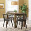 Jimena Mango Square Wood Top Dining Table with Wood Base-101243833
