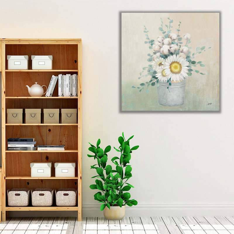 Pièce maîtresse champêtre - reproduction d'art sur toile, H 12 po x l 12 po