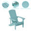 Chaise Adirondack en plastique Armenio-1935180521