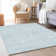 Premium Machine Washable Prisco Sky Rug