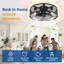 Ventilateur de plafond à cage 20 pouces avec lumière, télécommande et contrôle des applications moteur à courant continu noir-1760166394-1760793015