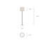 Zeta Floor Lamp - 13" Diameter-933463262-933463263-933463261
