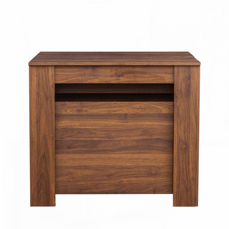 Multifunctional extendable Dining Table Console table, Walnut
