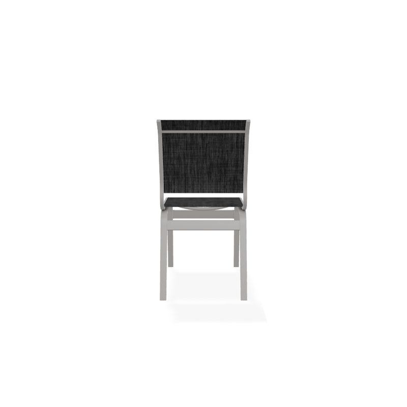 Chaise d'appoint de salle à manger Hiraku, Gris chaleureux texturé, Ombre Augustine