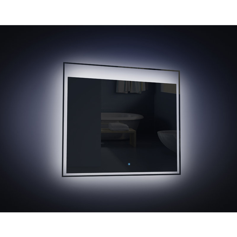 Ritchie Flat Wall Mirror, 23.62" H x 31.5" W