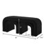 Banc, banc d'entrée, banc de chambre à coucher, banc rembourré, banc moderne en forme de U-1317569900