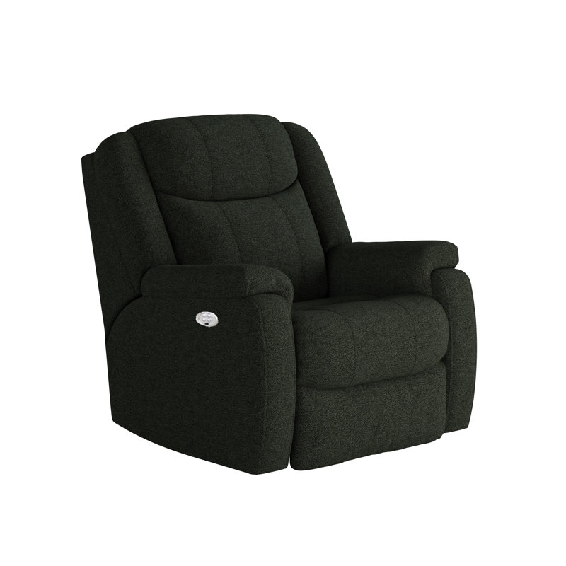 Fauteuil inclinable mural Hercules, Chenille noir mat
