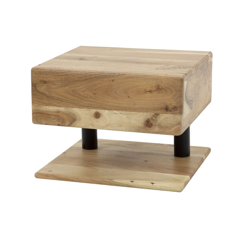 Garciasville 1 Drawer Bedside Table