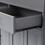 Îlot de cuisine 74,5 po Modern avec table de salle à manger extensible avec support à épices et 2 tiroirs Modern-814061004