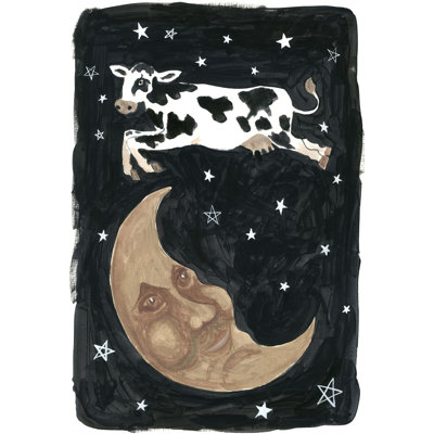 Whimsical Moon 4 - Wrapped Canvas Art Prints