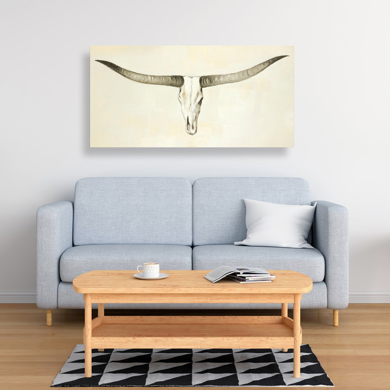 Tête de mort Longhorn