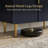 64.8" Navy Blue Fluted TV Stand with Gold Handles, Modern Media Console with Storage for TVs up to 75"-1717439919