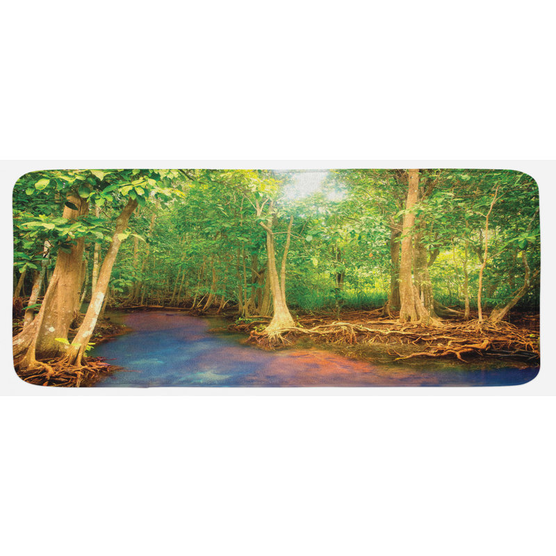 Tapis de cuisine rainforest