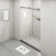 Frameless Sliding Glass Shower Doors 60" Width X 76"Height With 3/8"(10Mm) Clear Tempered Glass