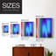 Impression encadrée Groovy Prism Gradients II - bois massif-287683065-287683066