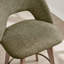 Tabouret de comptoir pivotant de style Mid-Century 26 po Wylee-473065690