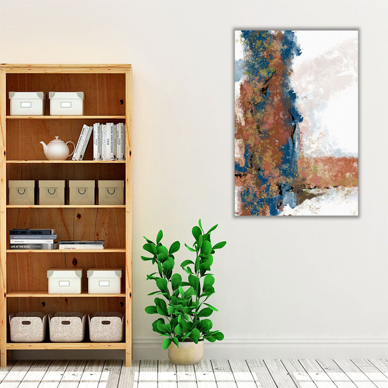 Sedona Swoosh 1 - reproduction d'art sur toile, H 24 po x l 16 po