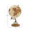 Globe terrestre en bois de manguier