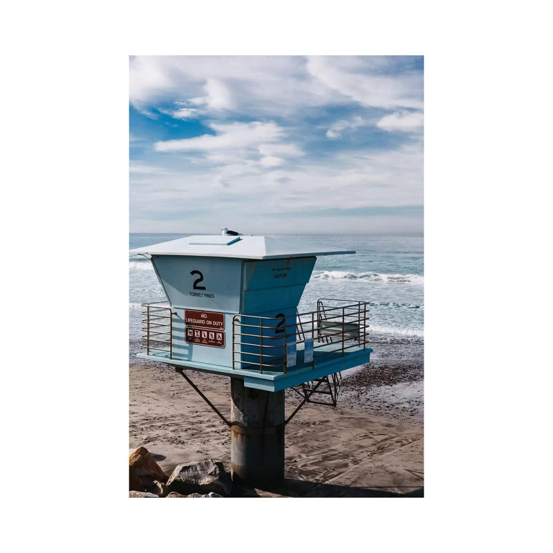 Torrey Pines San Diego IV by Bethany Young - Print on Canvas, 30.48cm H x 20.32cm W x 1.91cm D, Wrapped Canvas