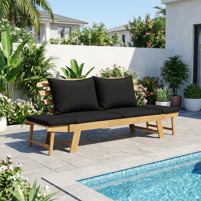 198cm Wide Straight Loveseat