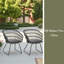 CHAISE, 2PCS avec 2 coussins
