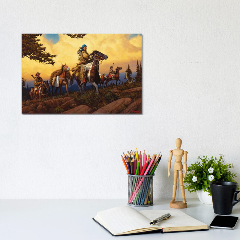 An Intrepid Breed Of Men by Joe Velazquez - Wrapped Canvas Painting, 20.32 cm H x 30.48 cm W