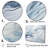 Grey And Blue Glacier Charm Liquid Art - Glacier Wall Art-731392564-688168181-688168174