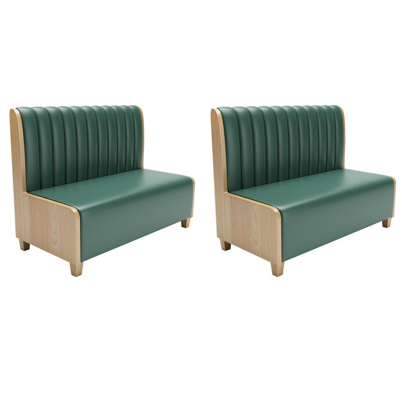 Banc rembourré en similicuir haut de gamme