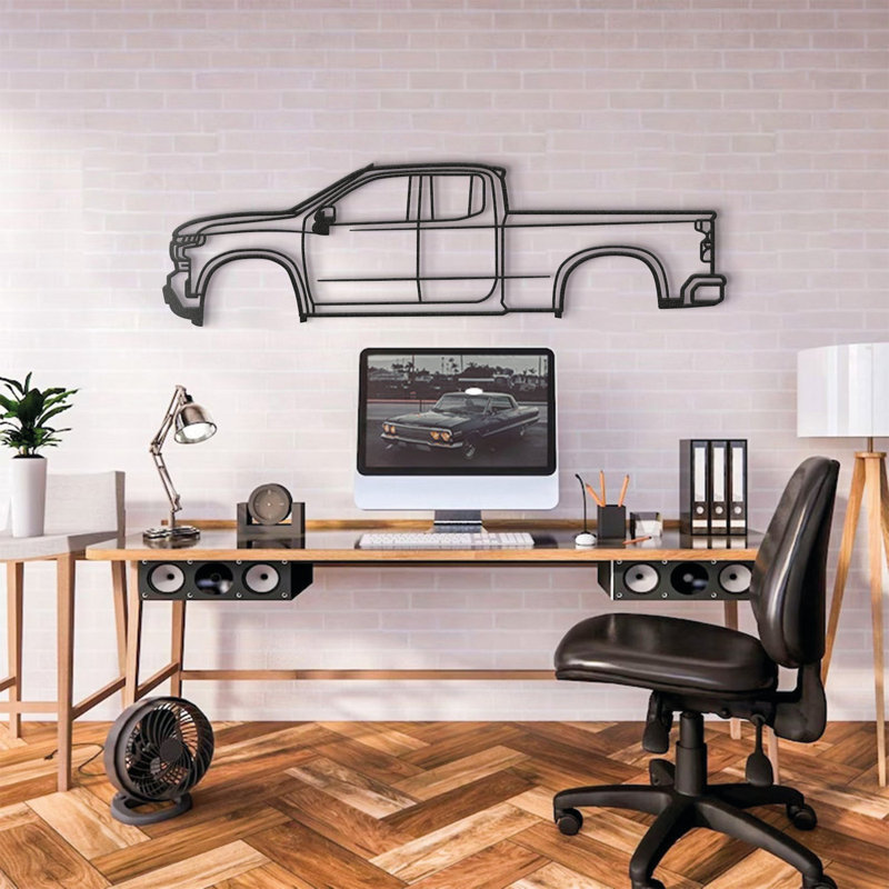No Frame Print on Metal, 120" H x 35" W