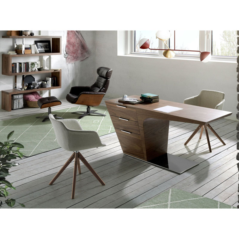 Solid Wood Armoire Desk