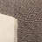 Hand-Loomed Cotton Pouf with Diamond Pattern