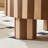 Round Wood Coffee Table