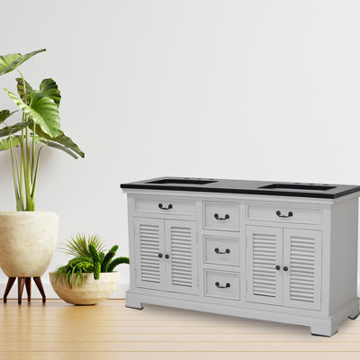 Ensemble de meuble-lavabo double 60 po Wauwatosa