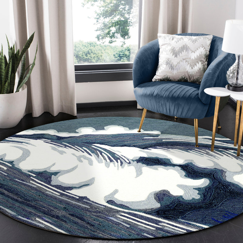 Tapis intérieur / extérieur Junna, Rond 8 pi