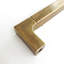Lora 6-5/16" Center to Center Cabinet Handle in Aged Brass
