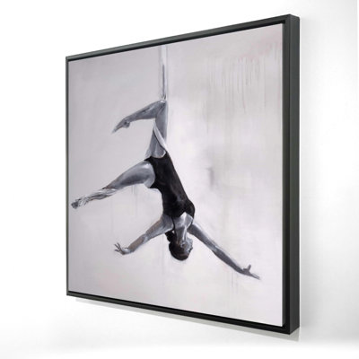 " Dancer On Aerial Silks "