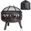 Bulle Round Steel Wood Burning Fire Pit