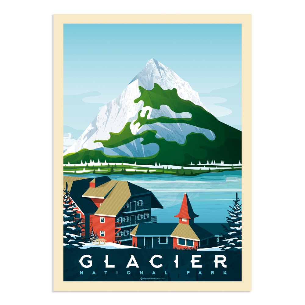 Poster Gletscher