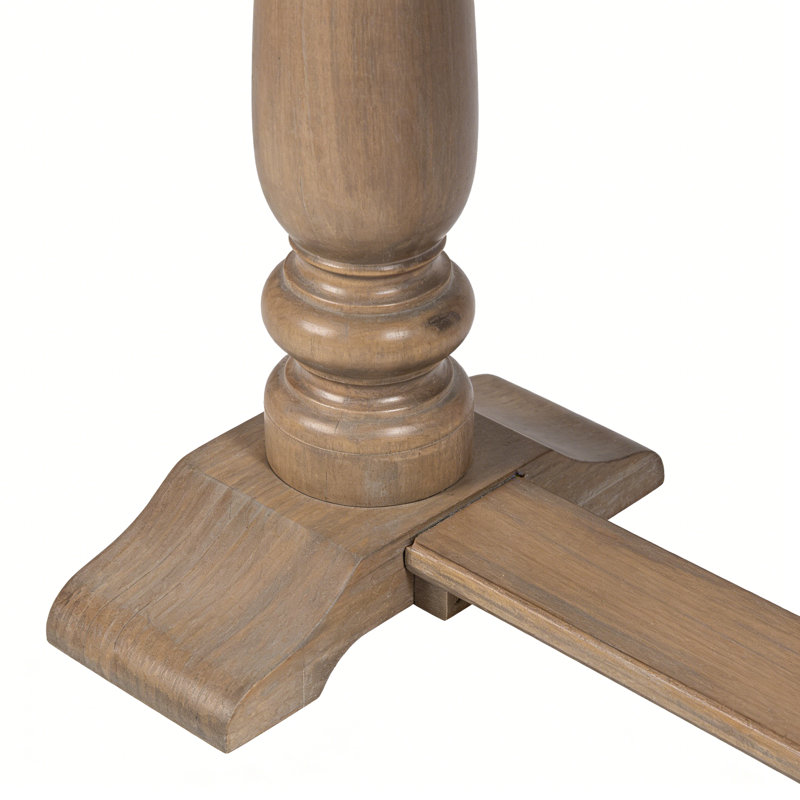 American Country Style Console Table, 33.5" H x 43.3" W x 13.8" D