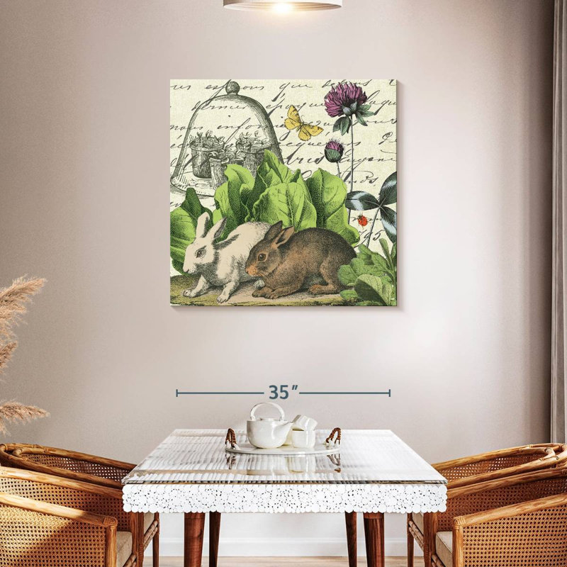 Brampt Garden Rabbit II, 36" H x 36" W