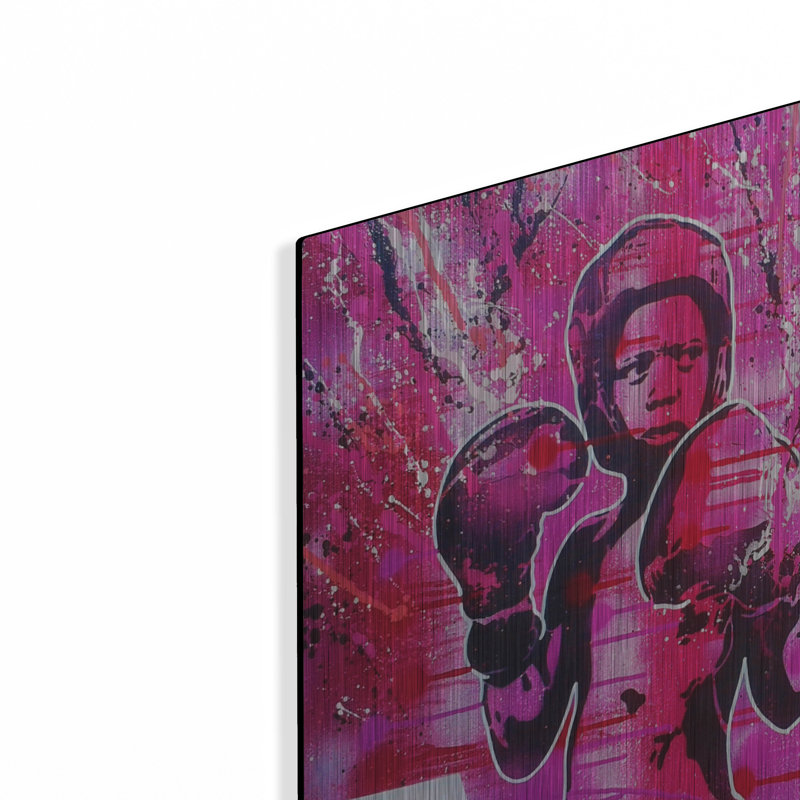 «Boxers Guard Ya Grill» par Abstract Graffiti, art mural, H 12 po x l 16 po