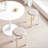 Set of 4 Stackable Stools, Round Backless Chairs for Dining Room, Kitchen, Classroom-842486976