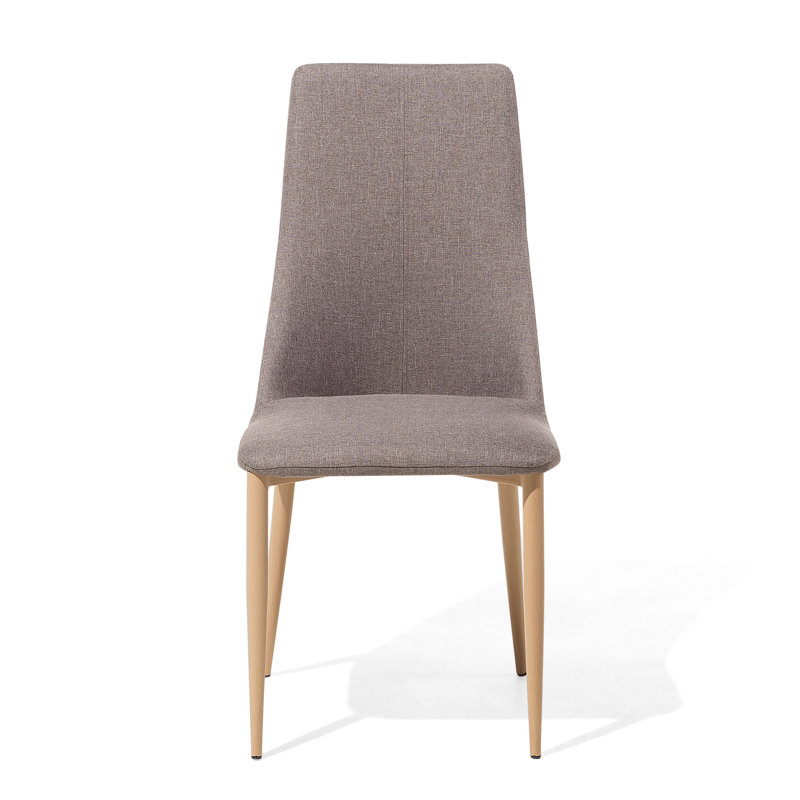 Mohit 43cm H Upholstered Side Chair, Beige