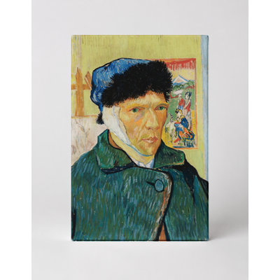 Autoportrait avec oreille bandée (1889) - Art mural sur toile