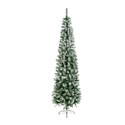 Künstlicher Weihnachtsbaum 201 cm in Grün mit Ständer